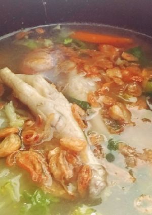 Foto resep Sop ceker ayam