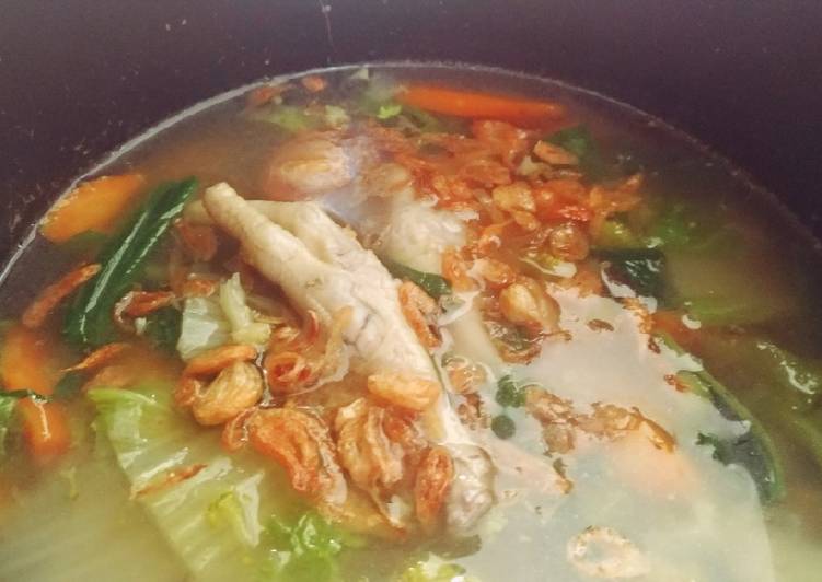 Sop ceker ayam