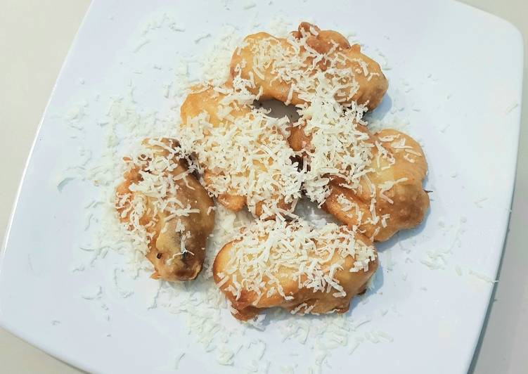 Pisang goreng keju