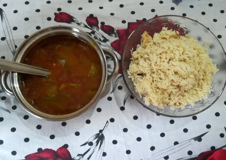 Recipe of Super Quick Kaddu ka dalcha and baghara khana