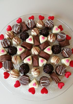 Foto di Cioccolatini con riciclo di uova di Pasqua