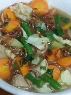 Foto resep Sayur Sop Bakso