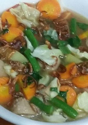 Foto resep Sayur Sop Bakso