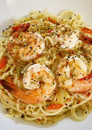 Foto resep Spaghetti Aglio Olio