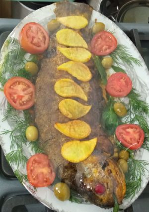 عکسی از دستور ماهی 🐟🐟🐟 مجلسی🤩🤩🤩