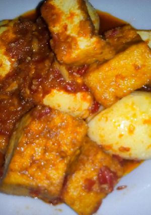 Foto resep Balado Tahu Telur