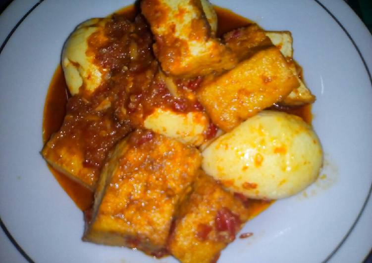 Balado Tahu Telur