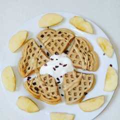 Foto principal de Gofres de avena y yogurt con Clickchef