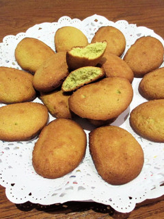 Una foto de Galletitas al té Matcha