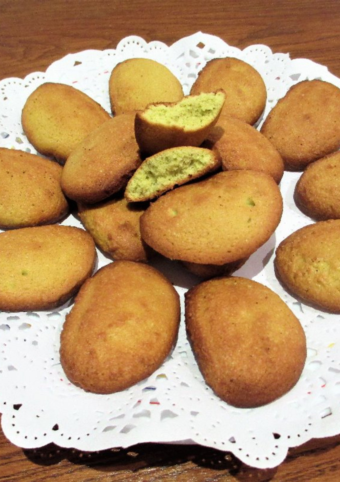 Una foto de Galletitas al té Matcha
