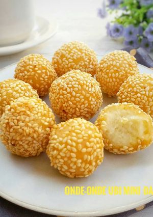 Foto resep Onde-onde ubi mini