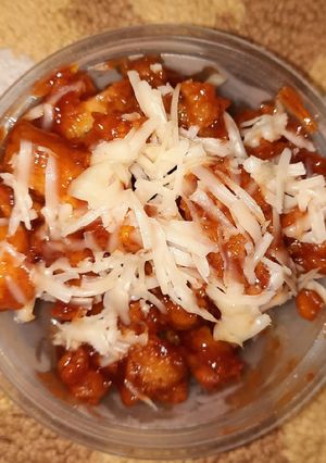 Foto resep Tteokbokki ayam crispi pedas