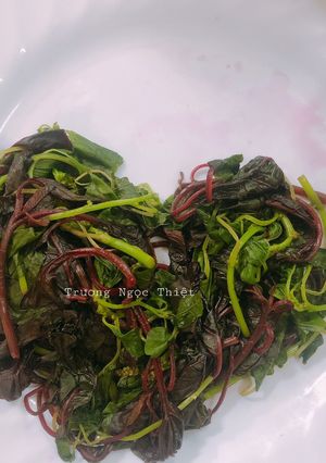 Hình của món Rau Dền Luộc.
