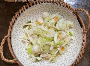 Gambar Tumis Sayur Putih
