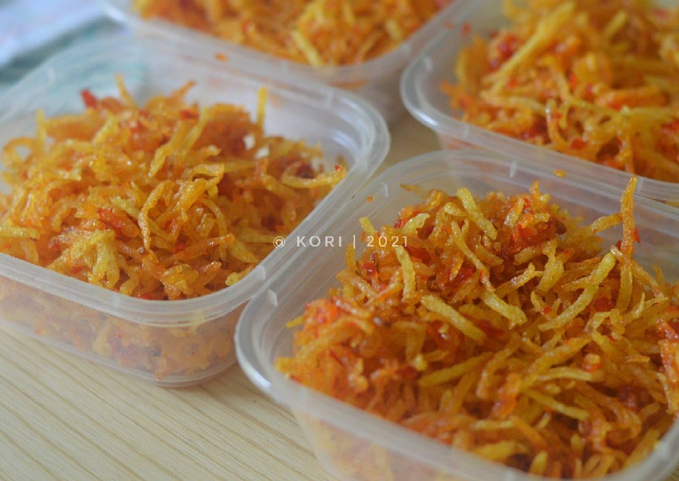 Kentang Mustofa (Tips Renyah Awet 2 Bulan)