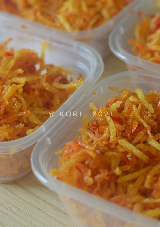Foto resep Kentang Mustofa (Tips Renyah Awet 2 Bulan)