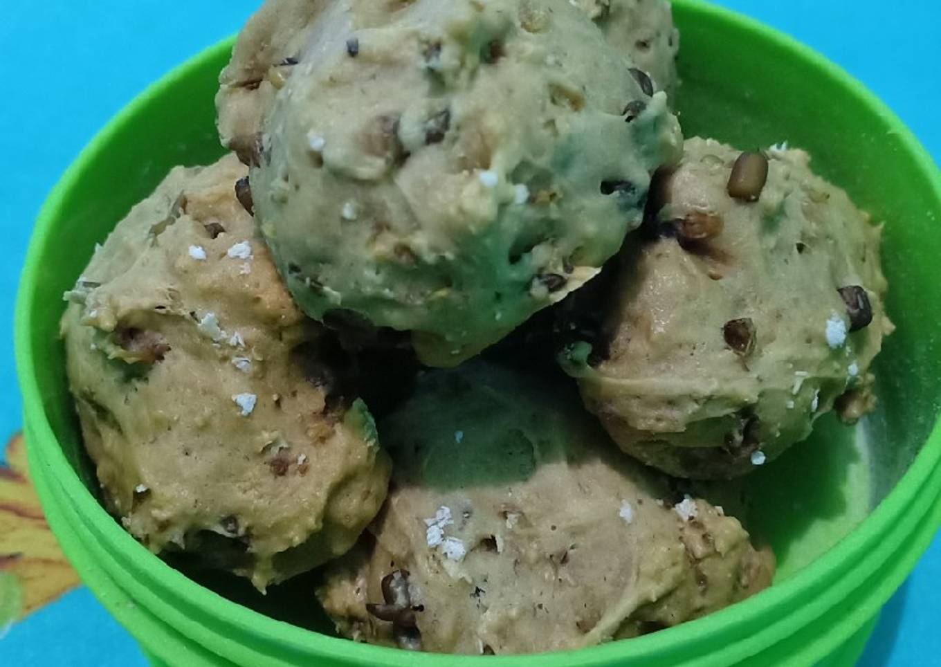 Cookies kacang hijau gandum, for diet