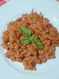 Spatzle all'estratto di pomodoro