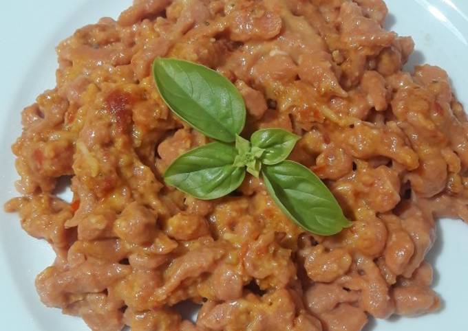 Ricetta Spatzle all'estratto di pomodoro di mserino - Cookpad