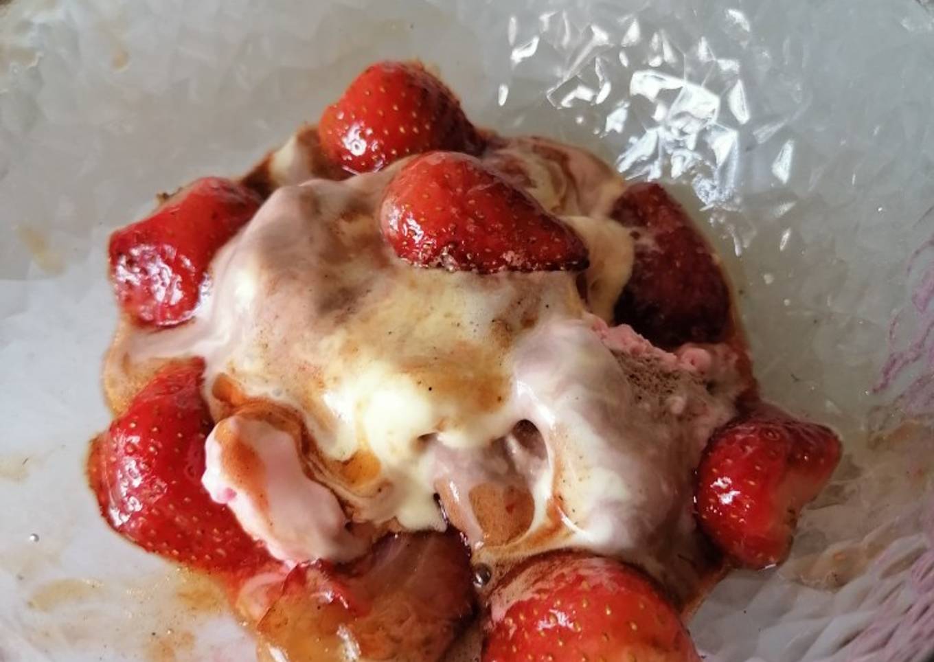 Fresas a la pimienta