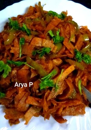 रोटी नुडल्स इन फ्युजन स्टाईल रेसिपी मुख्य फोटो