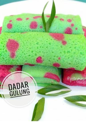Foto resep Dadar gulung polkadot