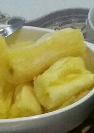 Foto resep Singkong Rebus dengan Sambal Ikan Asap