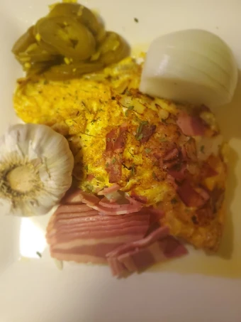 Recipe Toot my horn spicy omelette the Delicious Perfect