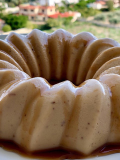 Una foto de Flan de turrón de Jijona en Thermomix