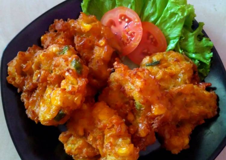 Resep #Bakwan Jagung gurih, Enak