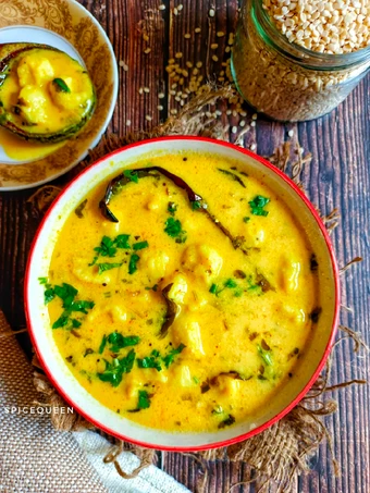Recipe Dubki Kadhi which Delicious