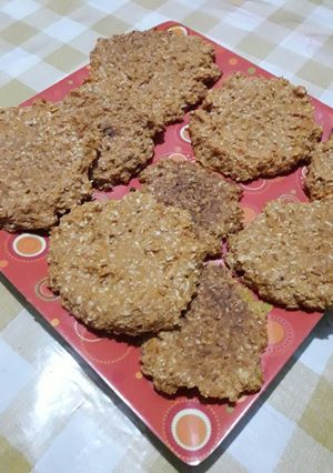 Una foto de Galletitas de naranja y avena