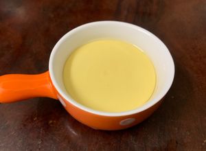 Hình của món Bánh flan cho bé ăn dặm (6m-1y).