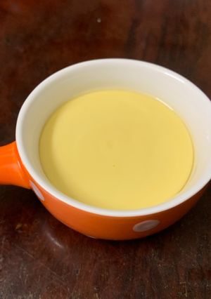 Hình của món Bánh flan cho bé ăn dặm (6m-1y).