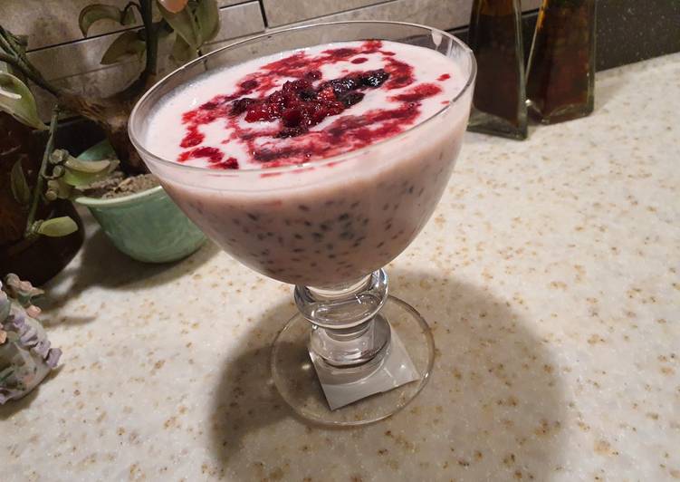 Easiest Way to Cook Perfect Chiaseeds Pudding This is A Recipe That Has Been Tested  From Best My Grandma's Recipe !!