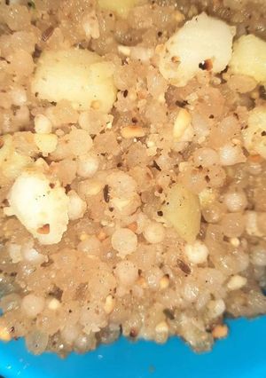 साबूदाना खिचड़ी (Sabudana khichdi recipe in hindi) रेसिपी मुख्य फोटो