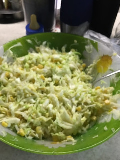 A picture of Salad with cabbage.