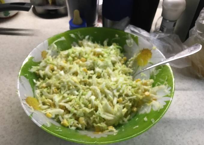 Easiest Way to Make Favorite Salad with cabbage