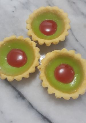 Foto resep Pie susu pandan