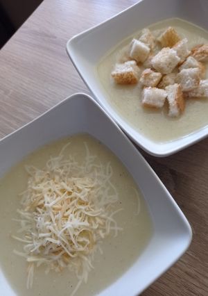 Karalábé krémleves recept fotója