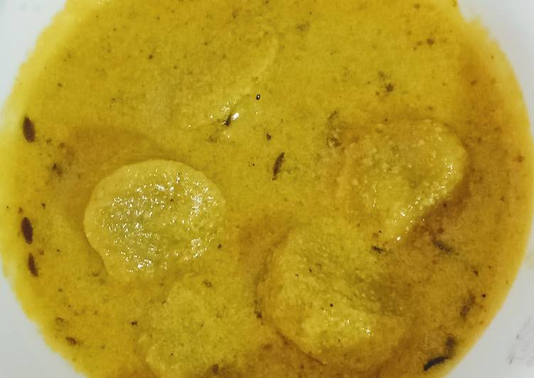 Wednesday Fresh Rajasthani gatte Ki sabji