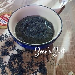 A picture of Black Sesame Tahini.
