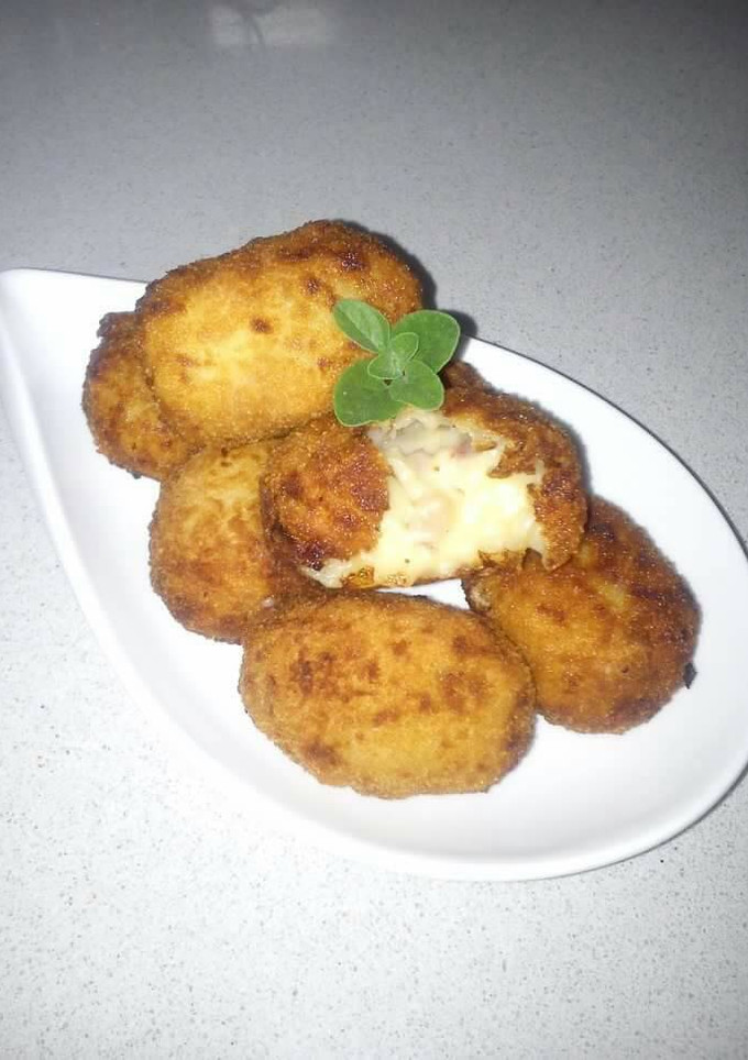 Una foto de Croquetas de jamón