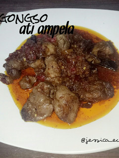 Foto resep Gongso Ati Ampela