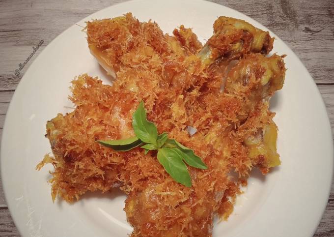 Resep Ayam Goreng Serundeng yang Bikin Ngiler