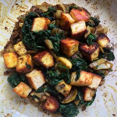 Saag Paneer A picture of Saag Paneer.