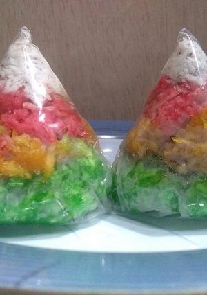 Foto resep Srawut pelangi