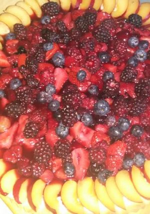 Una foto de Tarta frutal