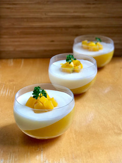 Foto resep Heavy Cream Manggo Pudding