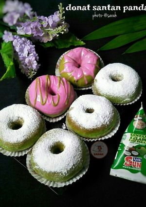 Foto resep Donat santan pandan